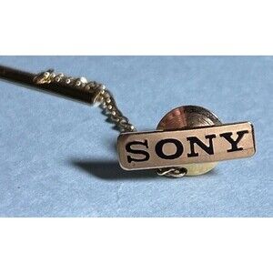 Vintage SONY  Tie Tack Media Pin  ,Broadcasting & Video Production